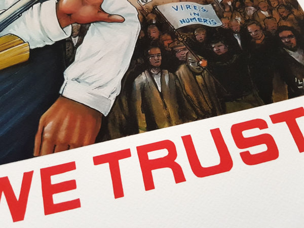 Crypto Trust (Deluxe Limited & signed /15ex Art Print)